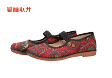 正宗老北京布鞋品牌中老年养生布鞋图片4